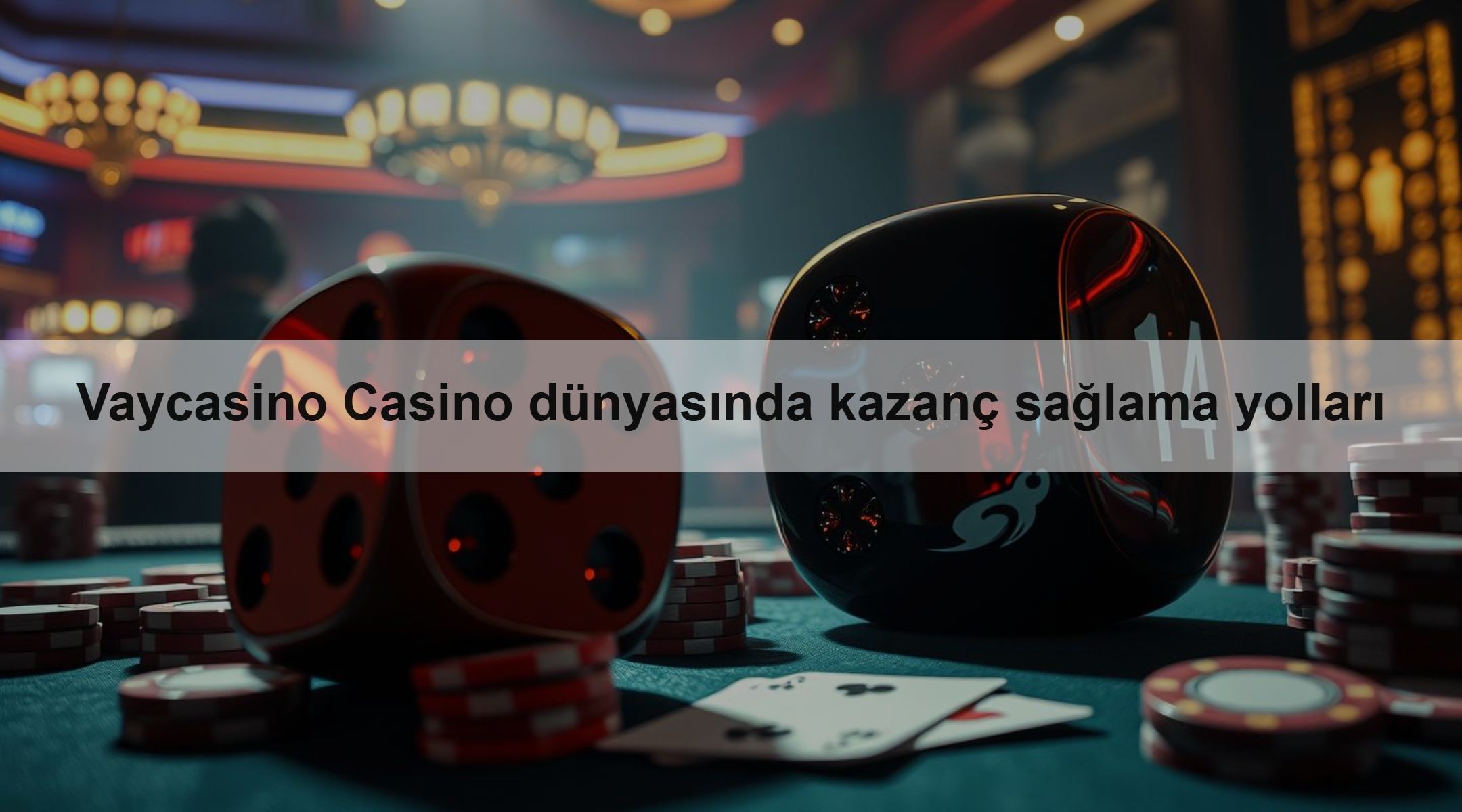 Vaycasino Casino dünyasında kazanç sağlama yolları